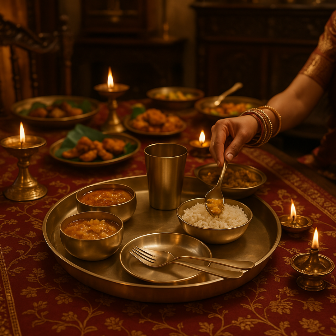 Kansa Thali Set - A Legacy of Health & Tradition